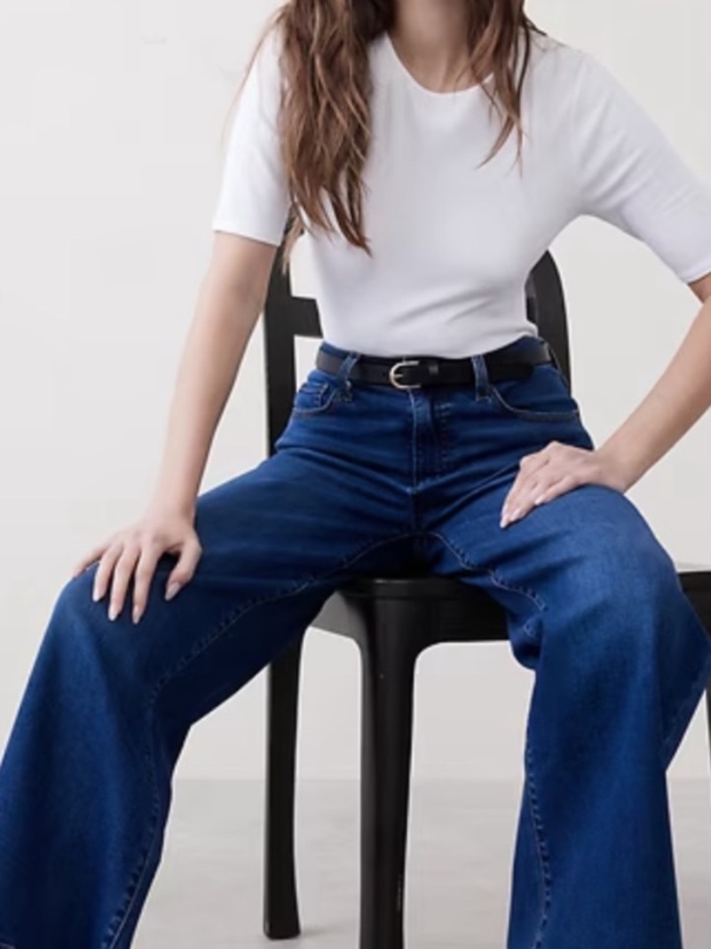Banana Republic Dark Blue Flare Jeans